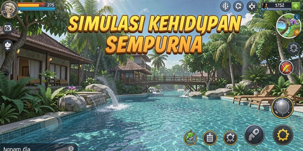 Tangkapan layar gameplay yang menarik dari 2757.