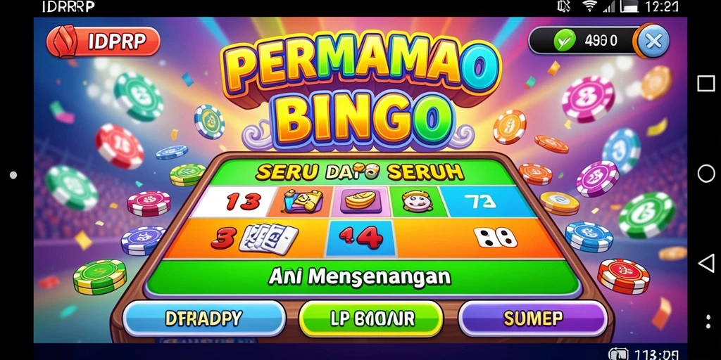 Tampilan screenshot dari gameplay Bingo IDRRP yang mengasyikkan.