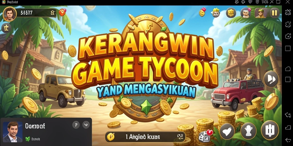 Tampilan gameplay KERANGWIN yang menantang dan interaktif.