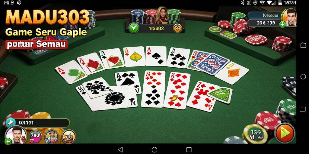 Tampilan gameplay MADU303 yang seru dan menegangkan.