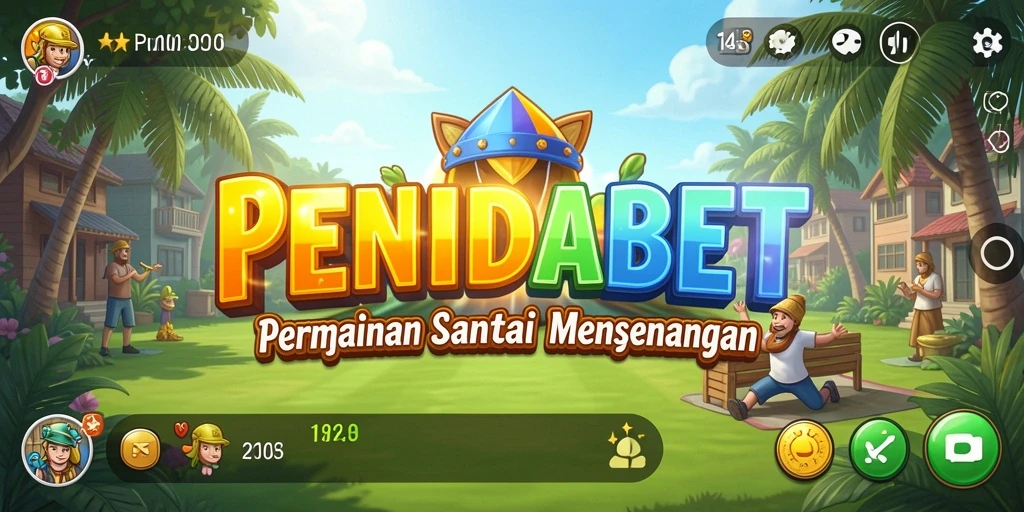 Tampilan gameplay PENIDABET yang seru dan penuh warna.