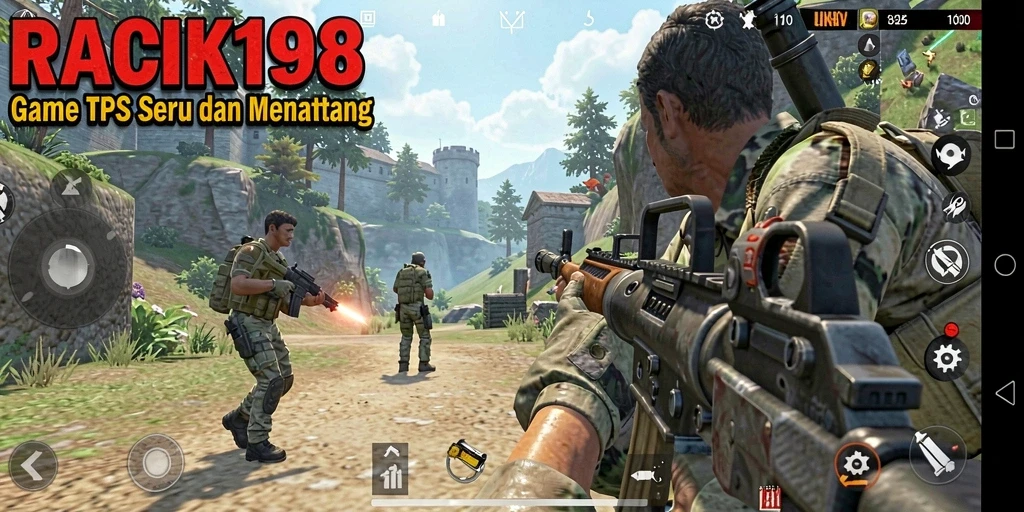 Tangkapan layar permainan TPS yang seru dan mendebarkan dari RACIK198.