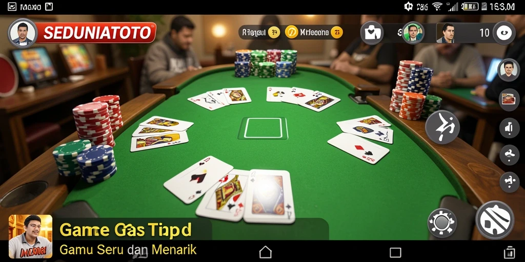Gameplay seru SEDUNIATOTO dengan tampilan menarik.