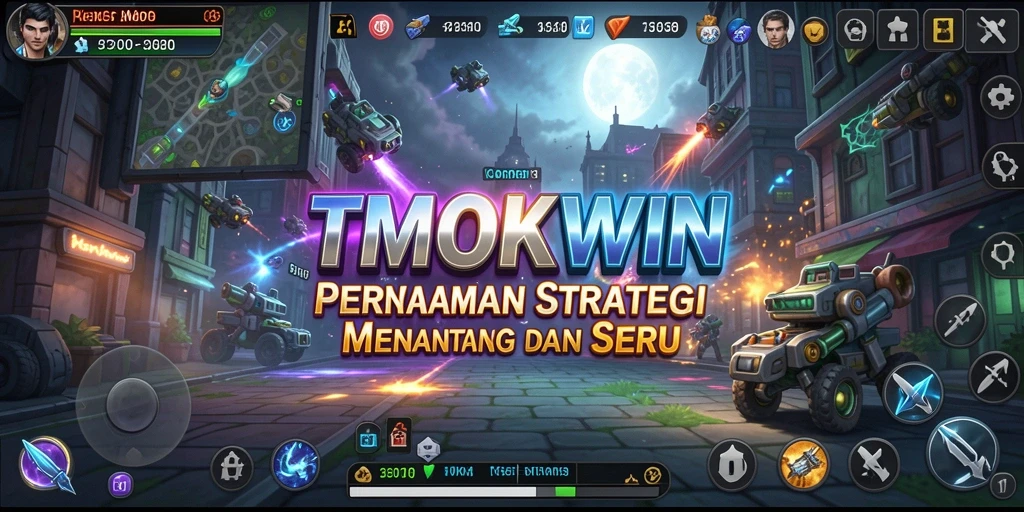 Tampilan permainan <strong>TMOKWIN</strong> yang strategis dan mendebarkan.